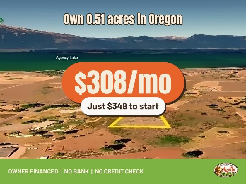 0.51-Acre Residential Land for Sale in Chiloquin, OR - $99 | Owner Financing