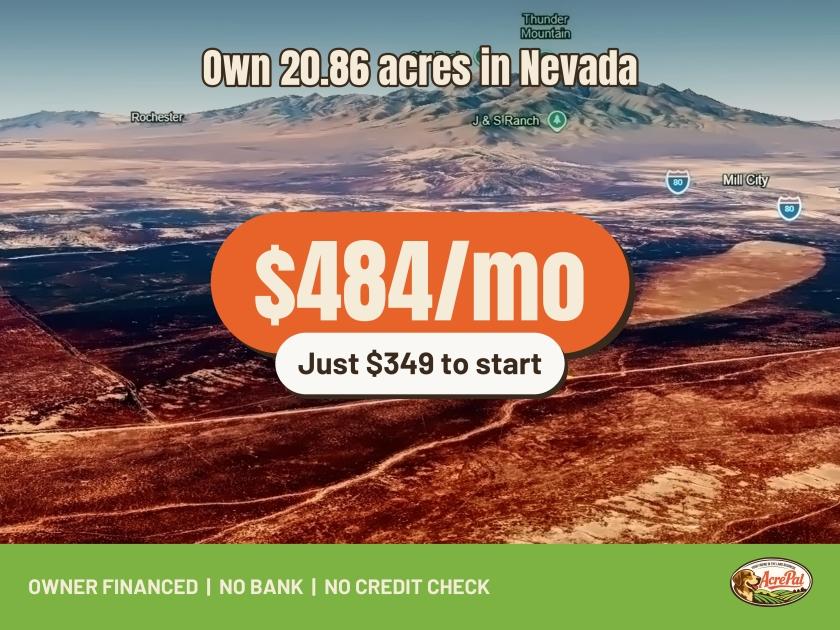 20.86 Acres for Sale in Imlay, Nevada