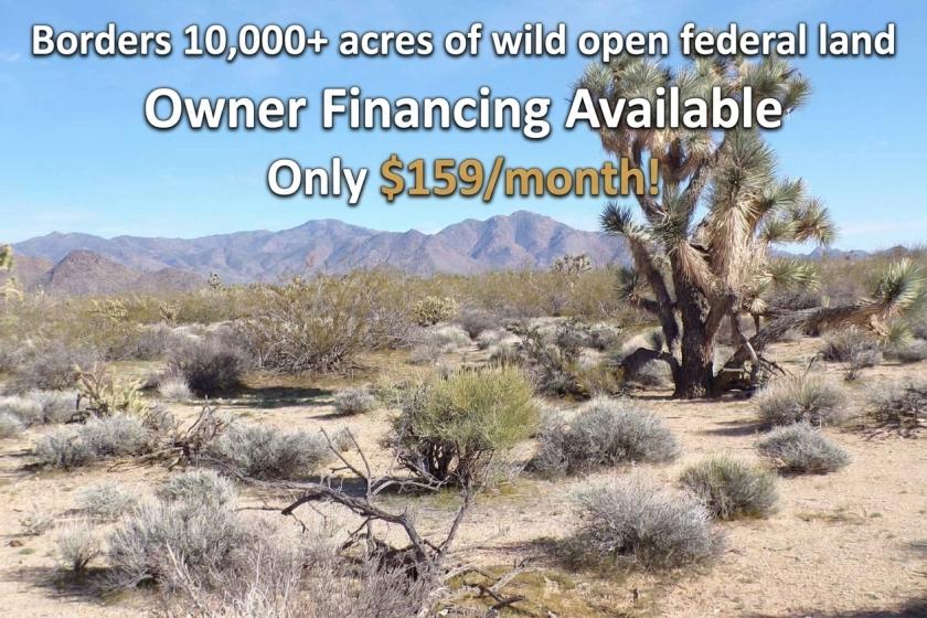 1.07-Acre Rural Land for Sale in Yucca, AZ - $249 Down, $159/mo Owner Financing
